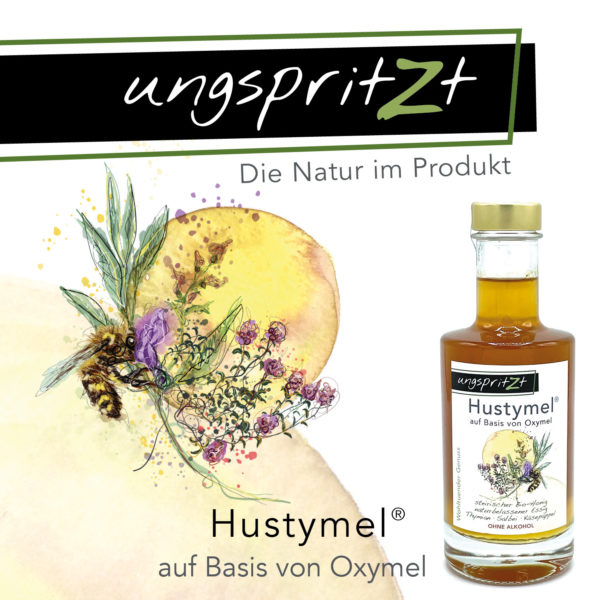 ungspritzt Hustymel® - auf Basis von Oxymel (ohne Alkohol) – Bild 3
