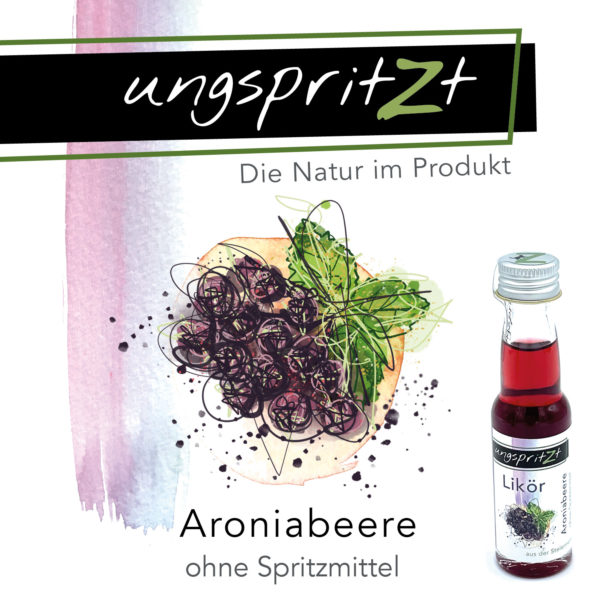 ungspritzt-Likör | Aroniabeere – Bild 5