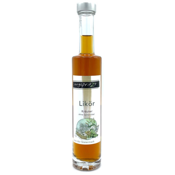 ungspritzt-Likör | Kräuter & Brombeere,  2 x 100ml in Geschenkkarton – Bild 5
