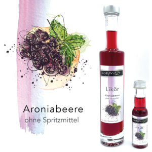 ungspritzt-Likör | Aroniabeere