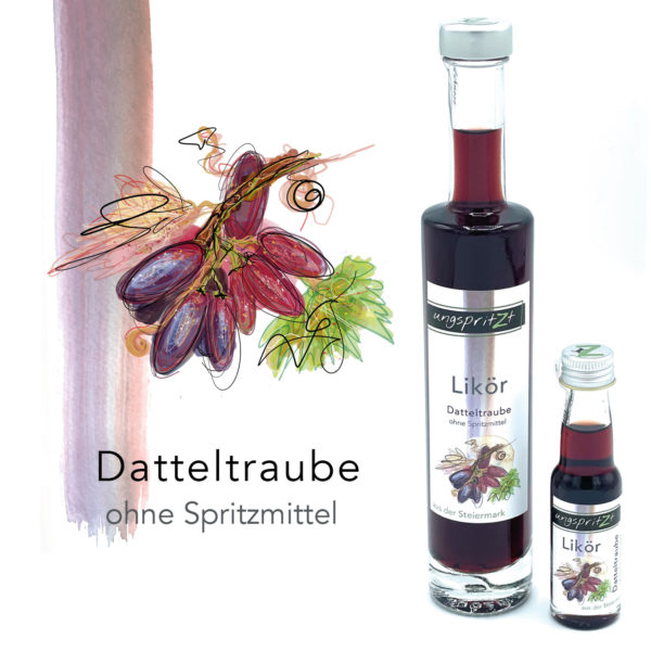 ungspritzt-Likör | Datteltraube