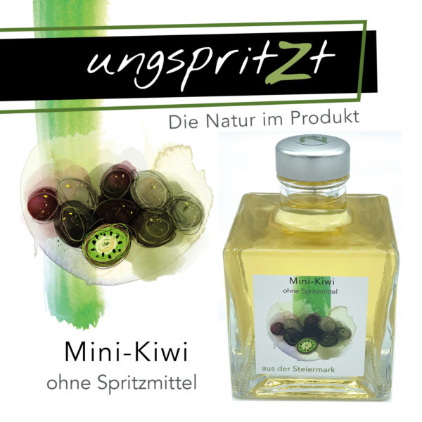 ungspritzt-Likör | Mini-Kiwi, 200ml – Bild 5